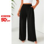 High-waisted-wide-leg-trousers - Image 3