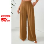 High-waisted-wide-leg-trousers - Image 7