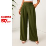 High-waisted-wide-leg-trousers - Image 5
