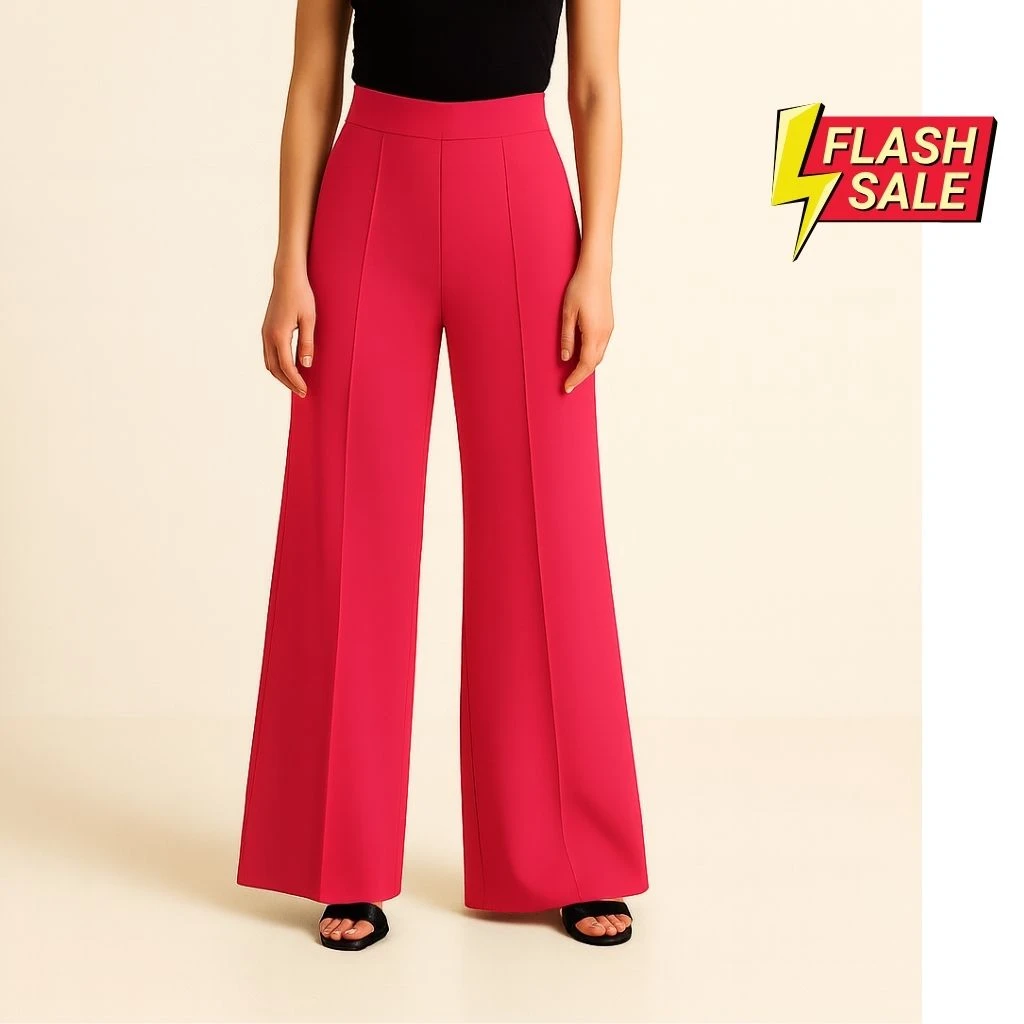 Pink-Street-Leg Trousers