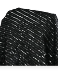Black Sequin Strapless Top - Image 12