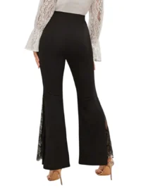 Flare Pants with Side Lace - Image 2