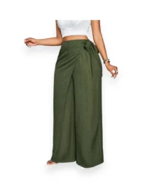 Wrap Palazzo Pants - Image 2