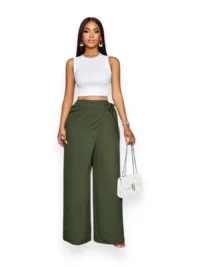 Wrap Palazzo Pants - Image 5