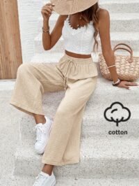 Soft Wide-Leg Pants - Image 5