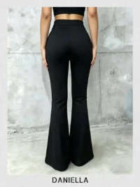 V-Cut Flare Pants - Image 5